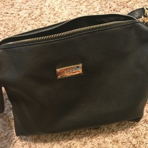 BCBG Paris black cross body satchel NWOT